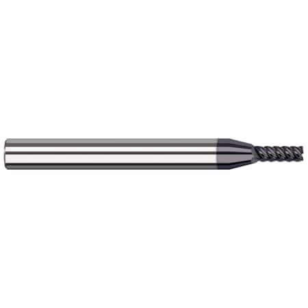 Harvey Tool End Mill for Medium Alloy Steels - Square, 0.2500" (1/4), Finish - Machining: AlTiN Nano 24416-C6